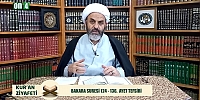Bakara Suresi 124 - 136. Ayet Tefsiri / Kur'an Ziyafeti 16. Bölüm - Murtaza Turabi