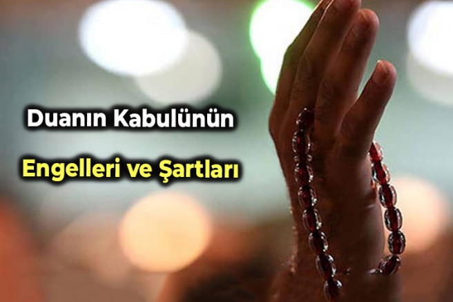 Duanın Kabulünün Engelleri ve Şartları