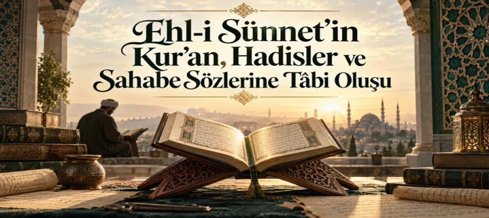 Ehl-i Sünnet’in Kur’an, Hadisler ve Sahabe Sözlerine Tâbi Oluşu