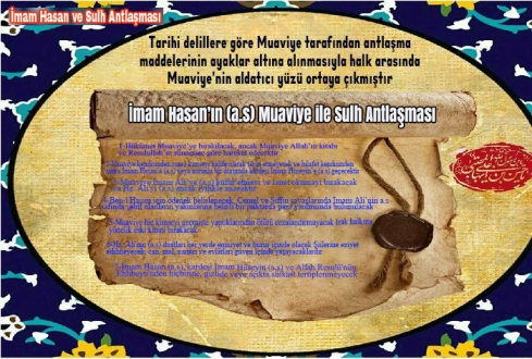 İmam Hasan’ın (a.s) Muaviye İle Sulh Antlaşması 
