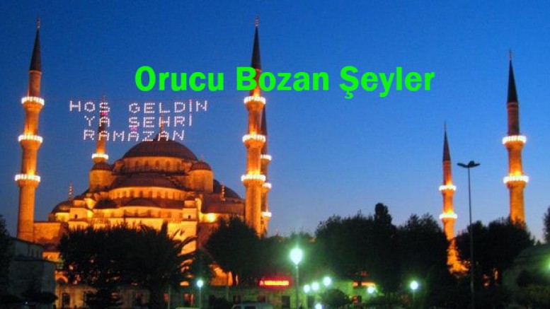 Orucu Bozan Şeyler