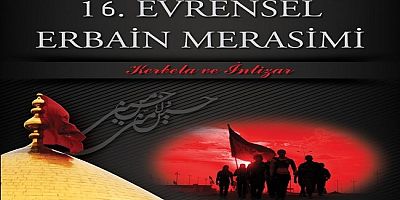 16. Evrensel Erbain Merasimine Davet