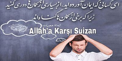 Allah'a Karşı Suizan