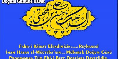 Doğum Gününe Davet