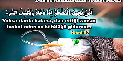 Dua ve Hastalıkların Tedavi Süreci 