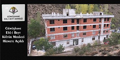 Gümüşhane Ehl-i Beyt Kültür Merkezi Hizmete Açıldı + FOTO