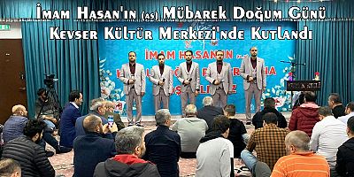 Hz. Hasan'ın (a.s) Doğum Günü Kevser Kültür Merkezi'nde Kutlandı + FOTO