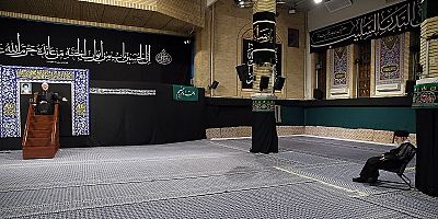 Hz. İmam Hüseyin -as- yas merasimleri Ayetullah Hamenei'nin huzurunda düzenlendi