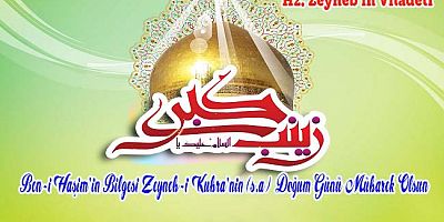 Hz. Zeyneb’in (s.a) Viladeti