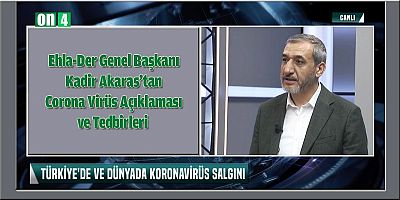 Kadir Akaras Koronavirüs Hakkında Açıklamalarda Bulundu