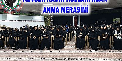 Kevser Kadın Kolları'ndan Anma Merasimi + FOTO