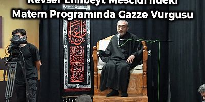 Kevser Kültür Merkezi Matem Programında Gazze Vurgusu + FOTO