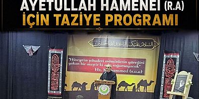 Kevser Kültür Merkezi’nde Ayetullah Hamenei (r.a) İçin Taziye Programı + FOTO