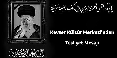 Kevser Kültür Merkezi’nden Tesliyet Mesajı