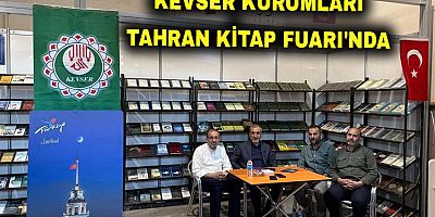 Kevser Kurumları Tahran Kitap Fuarı'nda + FOTO