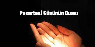 Pazartesi Gününün Duası
