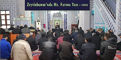 Zeytinburnu’nda Hz. Fatıma Yası + FOTO