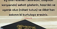 Sabır ve Kurtuluş